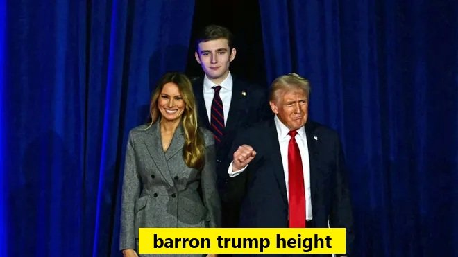 barron trump height